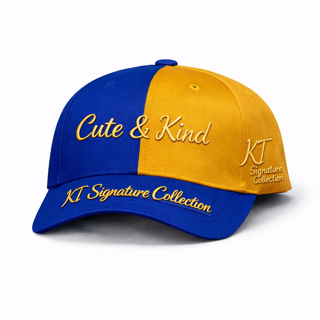 KT Signature Two-Tone Cap – Intelligent & Ambitious