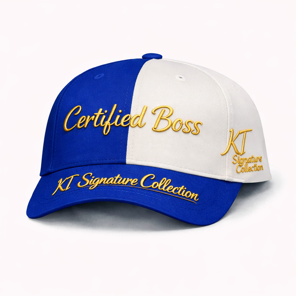 KT Signature Two-Tone Cap – Intelligent & Ambitious