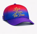 KT Signature Pride Cap – Live, Love, Be Free