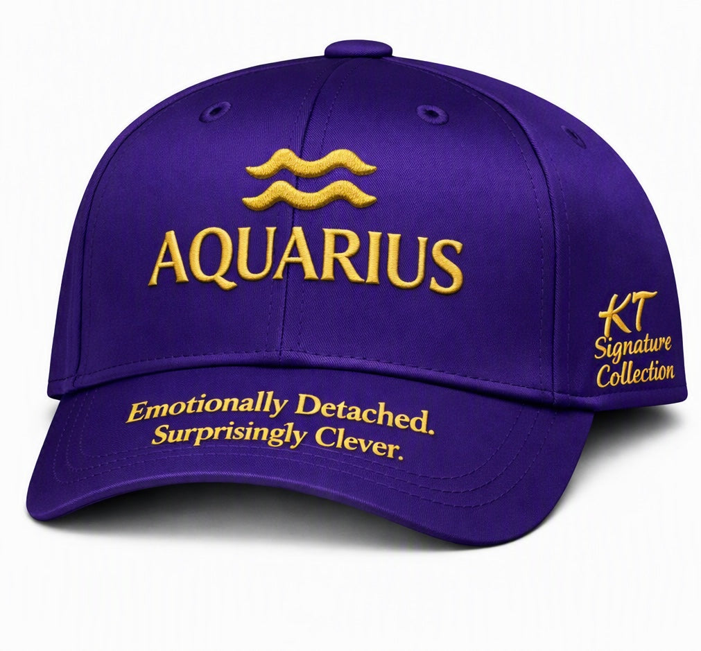 KT Signature Zodiac Cap – Aquarius